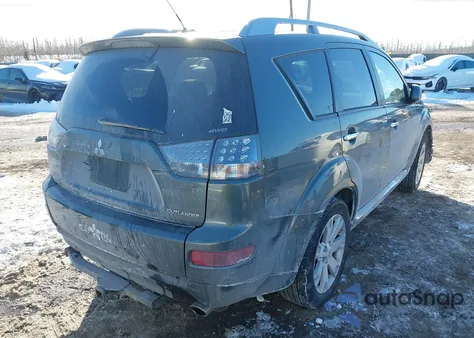 2008 Mitsubishi Outlander Se from USA, damaged, VIN JA4LT31W58Z010940